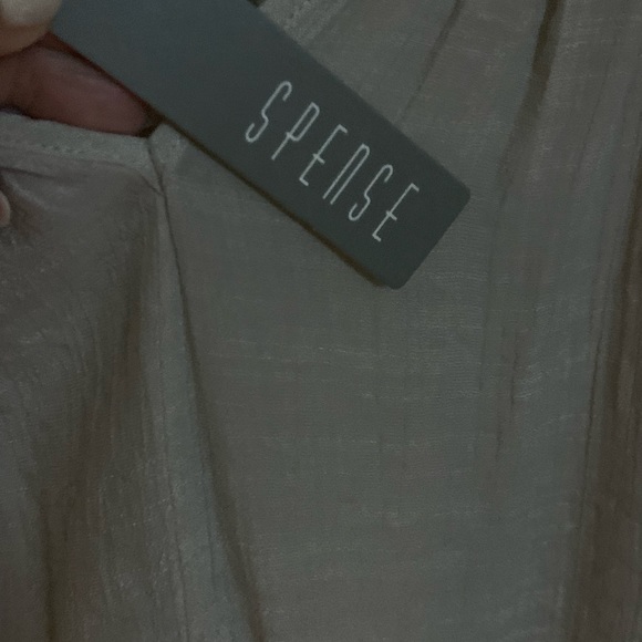 NWT Spense Blouse Large Tan - Picture 7 of 10